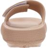 imageJoomra Slides for Women and Men Recovery Pillow Slippers Diabetic Sandals  Adjustable Strap  Dual Cushioned Thick SoleAdjustable  Brown