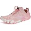 imageJoomra Womens Trail Running Barefoot Shoes  Wide Toe Box Minimalist Sneakers  Zero DropW20  Pink