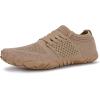 imageJoomra Womens Trail Running Barefoot Shoes  Wide Toe Box Minimalist Sneakers  Zero DropW21v2  Khaki