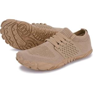 imageJoomra Womens Trail Running Barefoot Shoes  Wide Toe Box Minimalist Sneakers  Zero DropW21v2  Khaki
