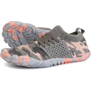 imageJoomra Womens Trail Running Barefoot Shoes  Wide Toe Box Minimalist Sneakers  Zero DropW21v2  Pink
