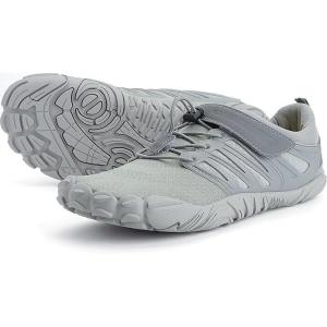 imageJoomra Womens Trail Running Barefoot Shoes  Wide Toe Box Minimalist Sneakers  Zero DropW30  Grey
