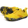 imageJoomra Womens Barefoot Road Running Shoes Size 85 Minimalist Wide Camping Zero Drop Fitness Jogging Athletic Hiking Trekking Toes Workout Trail Sneakers Yellow 39
