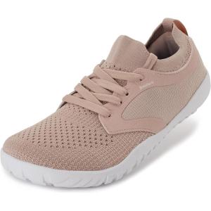 imageJoomra Womens Wide Minimalist Barefoot Shoes  Wide Toe Box Fashion Sneakers  Zero Drop Grippy SoleW52v2  Pink