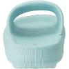 imageJoomra Pillow Slippers for Women and Men Non Slip Quick Drying Shower Slides Bathroom Sandals  Ultra Cushion  Thick SoleLight Blue
