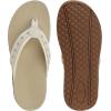 imageJoomra Womens Flip Flops Arch Support Orthotic Toe Post Thong SandalsKhaki