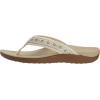 imageJoomra Womens Flip Flops Arch Support Orthotic Toe Post Thong SandalsKhaki