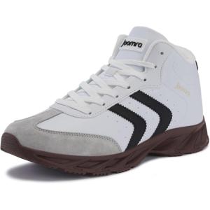 imageJoomra Mens Stylish Sneakers High Top AthleticInspired ShoesX66  White