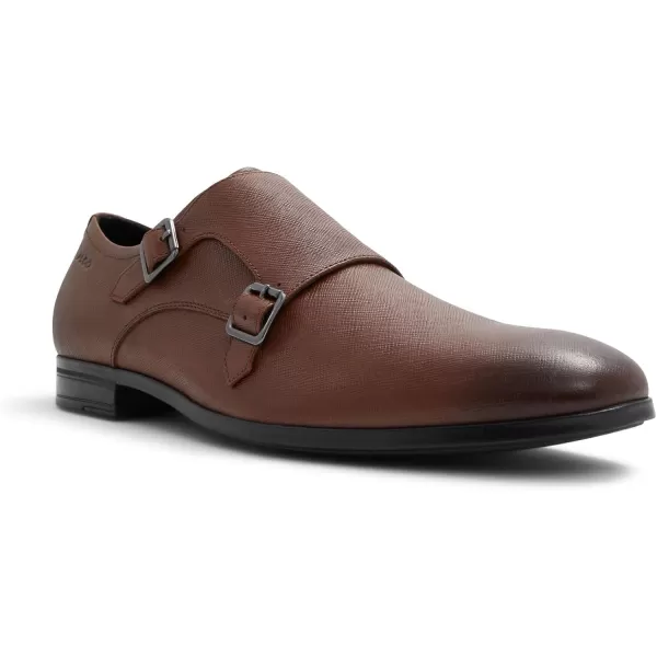 ALDO Mens Benedetto MonkStrap LoaferCognac