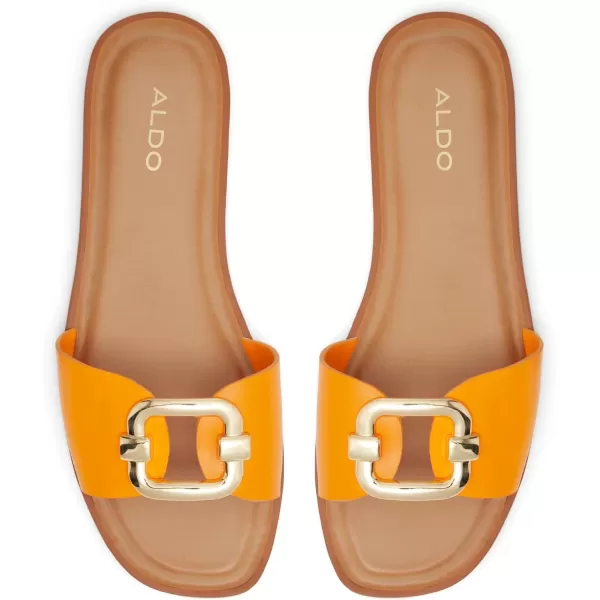 ALDO Womens Glaeswen Slide SandalBright Orange