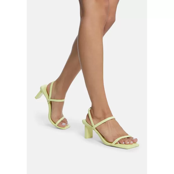 ALDO Womens Lokurr Heeled SandalLight Yellow