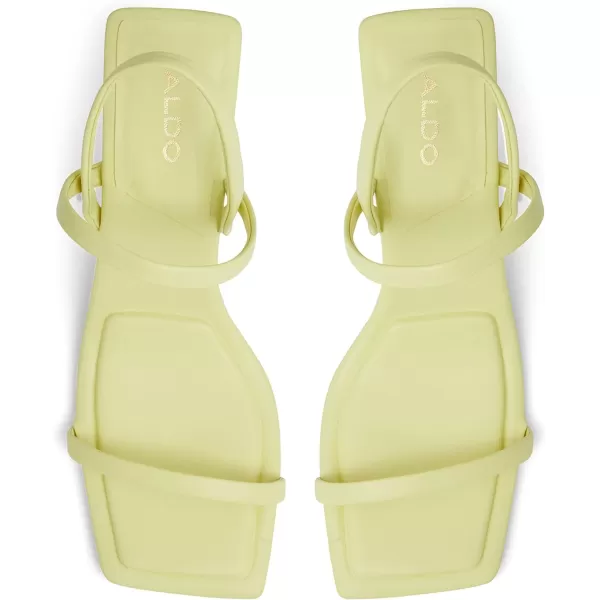 ALDO Womens Lokurr Heeled SandalLight Yellow