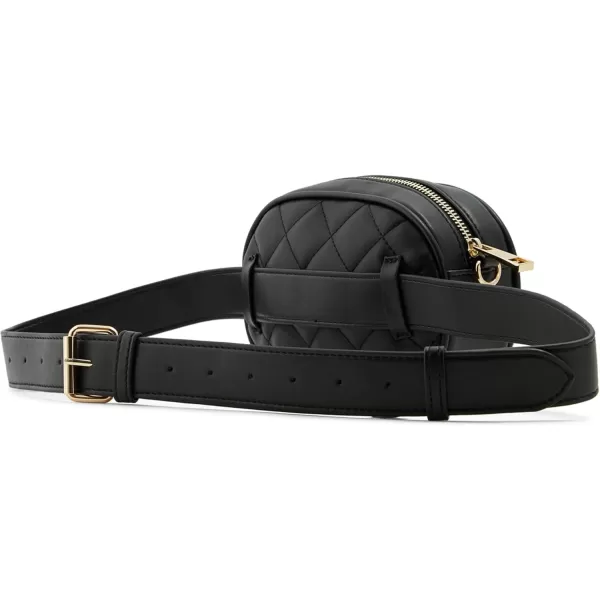 ALDO Womens Pounce Belt Bag BlackWhiteBlackWhite