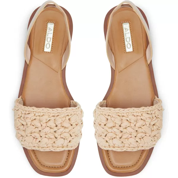 ALDO Womens Solena Flat SandalNatural