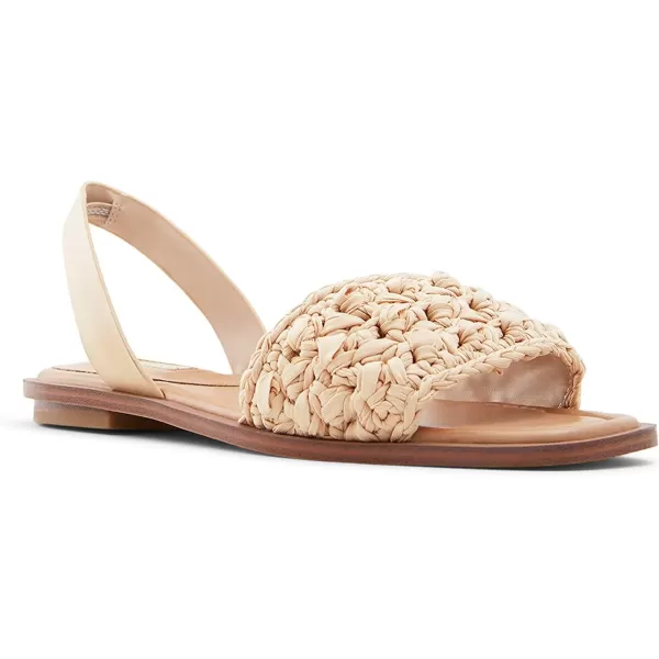 ALDO Womens Solena Flat SandalNatural