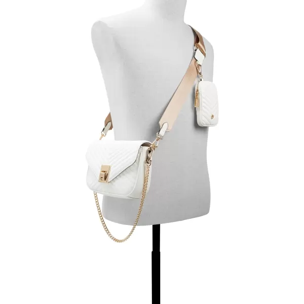 ALDO Womens Unilax Crossbody BagWhite