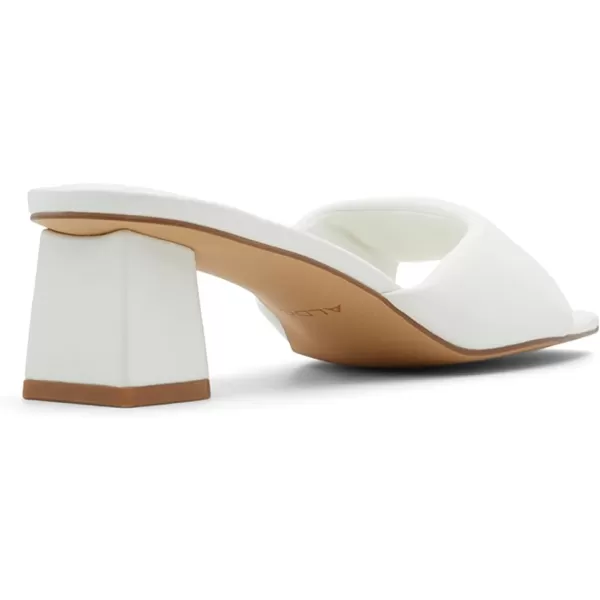 ALDO Womens Vidish Heeled SandalWhite