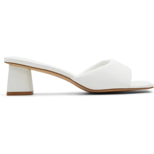 ALDO Womens Vidish Heeled SandalWhite