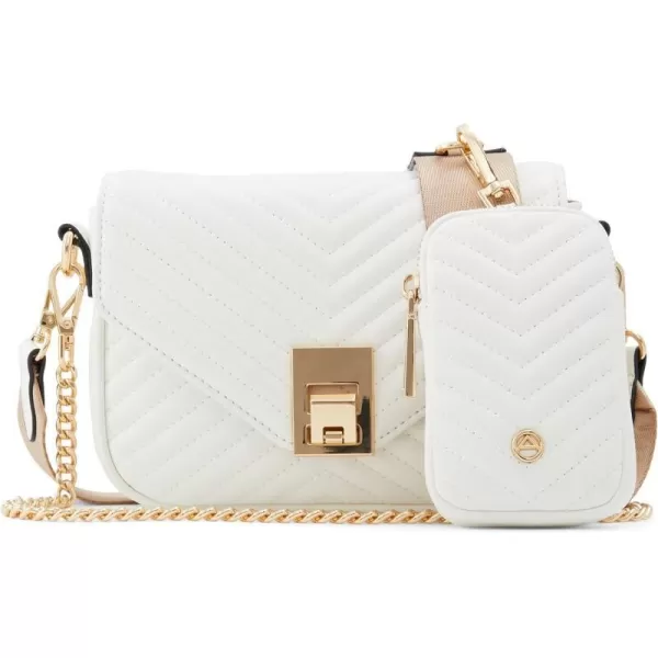 ALDO Womens Unilax Crossbody BagWhite