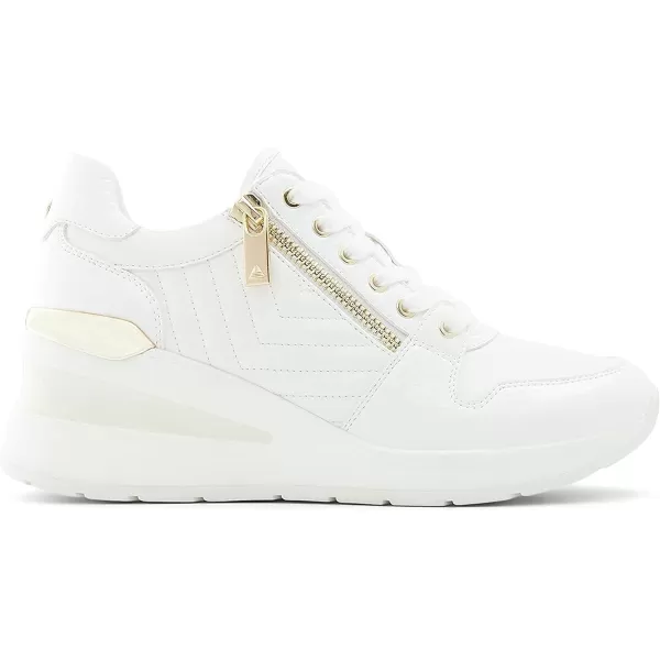 ALDO Womens Adwiwia SneakerWhite Quilted