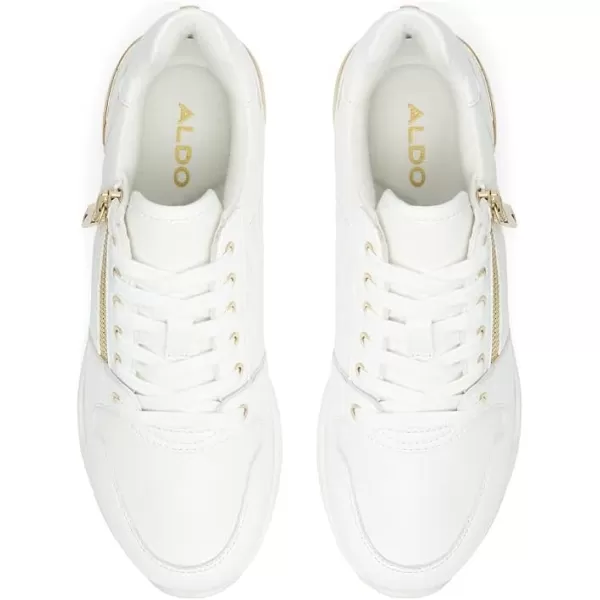 ALDO Womens Adwiwia SneakerWhite Quilted