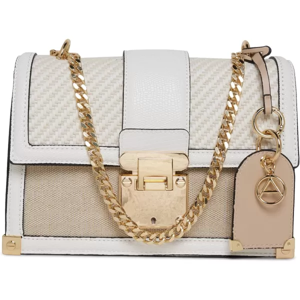 ALDO Womens Elbaberia Crossbody BagWhite Multi