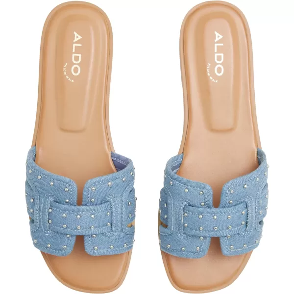 ALDO Womens Elenaa Flat SandalBright Blue