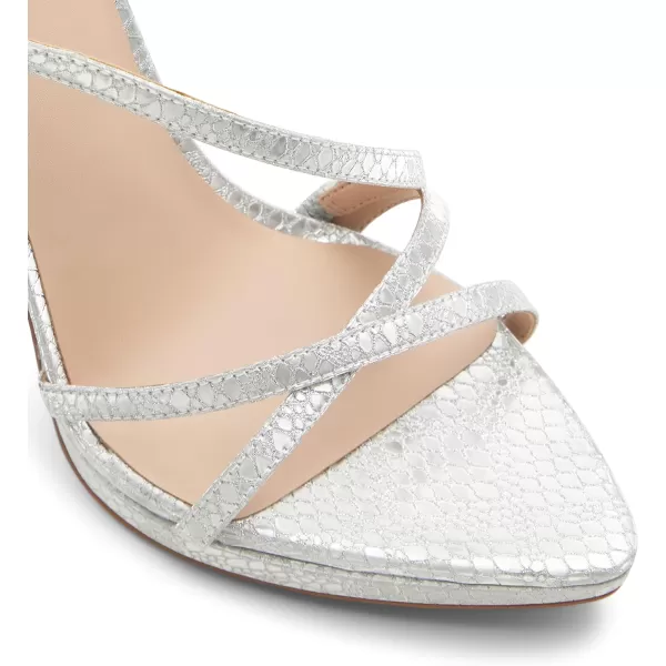 ALDO Womens Resurge Heeled SandalSilver