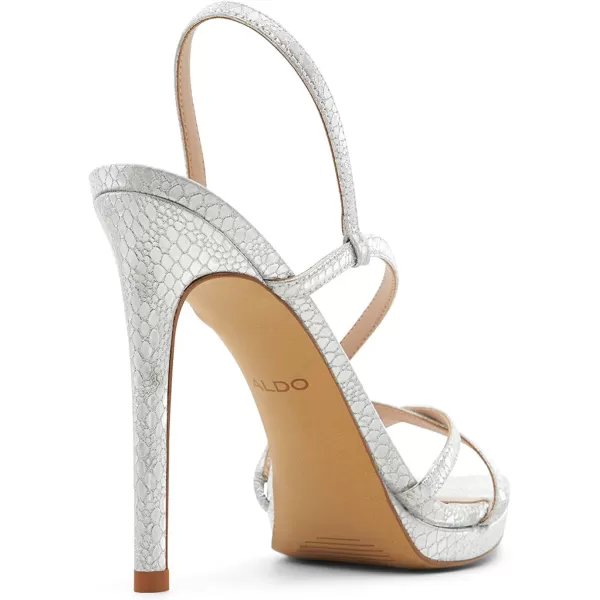 ALDO Womens Resurge Heeled SandalSilver