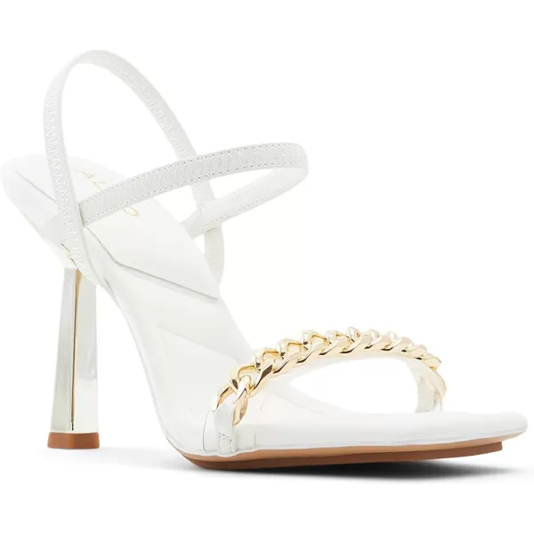 ALDO Womens Riccheza Heeled SandalWhite