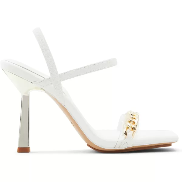 ALDO Womens Riccheza Heeled SandalWhite