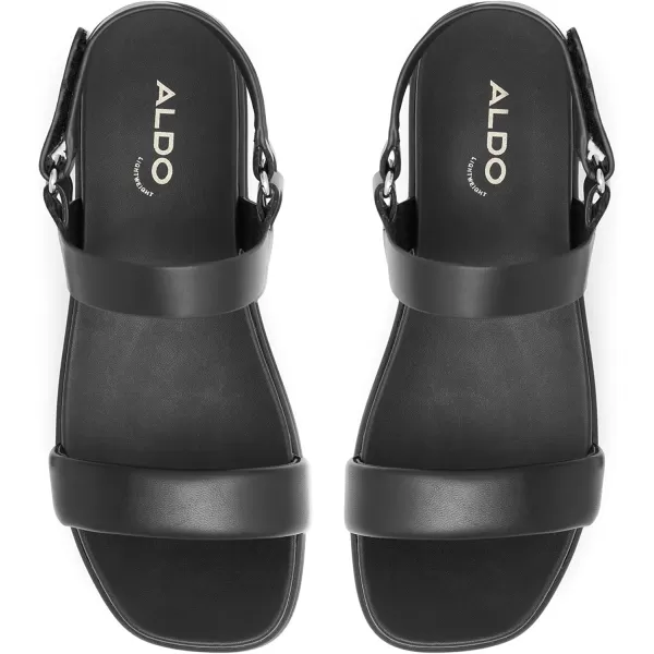 ALDO Womens Tisdal Wedge SandalBlack