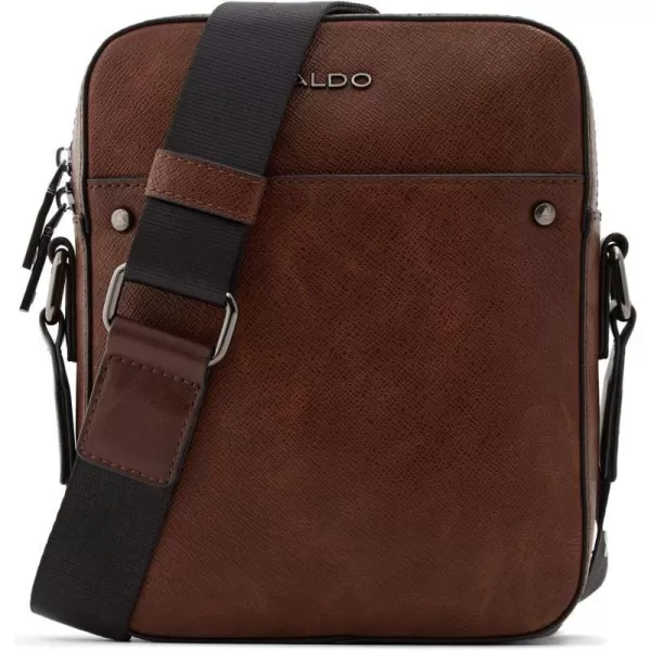 ALDO Mens Poani Crossbody BagDark Brown