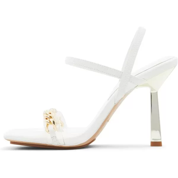 ALDO Womens Riccheza Heeled SandalWhite