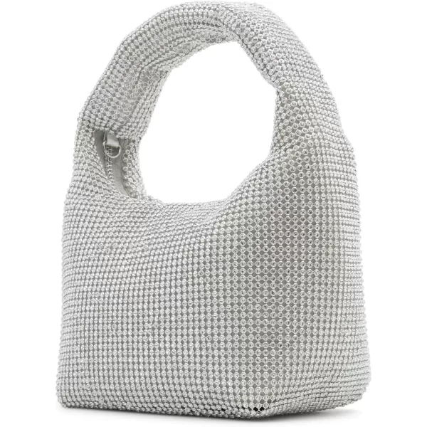 ALDO Encrusted with Precious Rhinestones This top Handle Bag is The Perfect Plusone for Your Most Glamorous Occasions SilverALDO Encrusted with Precious Rhinestones This top Handle Bag is The Perfect Plusone for Your Most Glamorous Occasions Silver