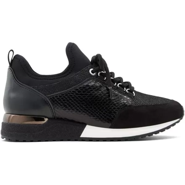 ALDO Womens Courtwood Fashion Lace Up SneakerBlack