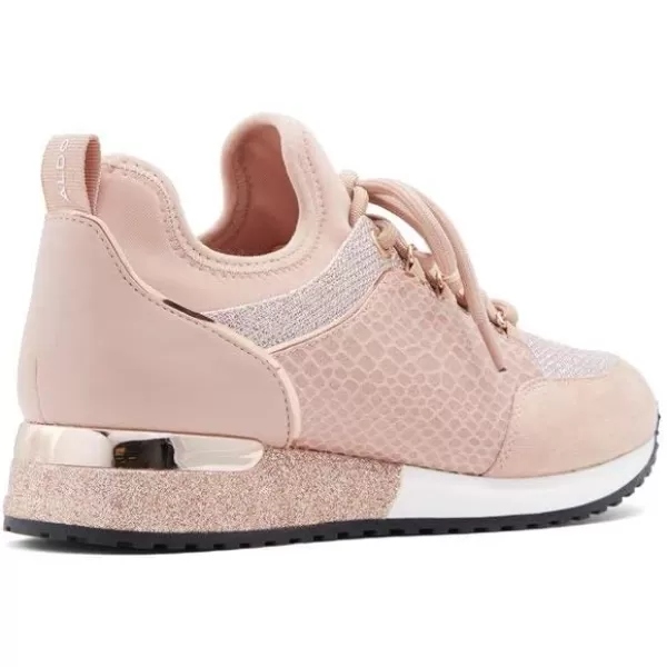 ALDO Womens Courtwood Fashion Lace Up SneakerRose Gold