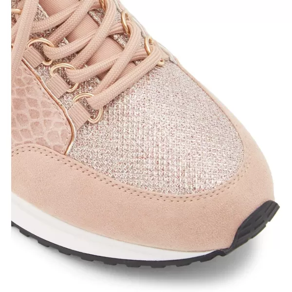 ALDO Womens Courtwood Fashion Lace Up SneakerRose Gold