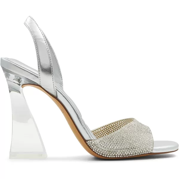 ALDO Womens Gienna Heeled SandalSilver