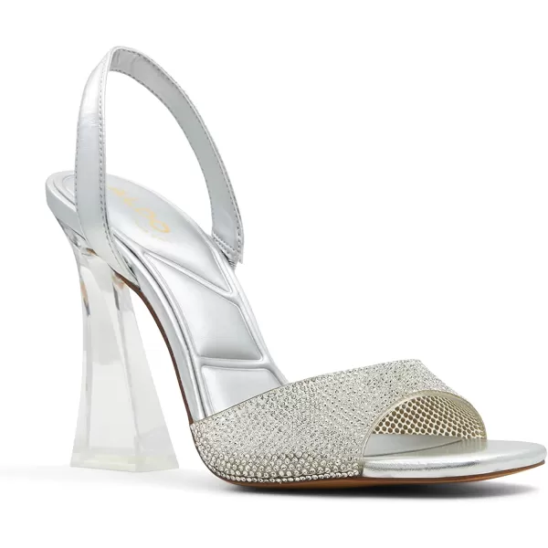 ALDO Womens Gienna Heeled SandalSilver