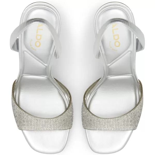 ALDO Womens Gienna Heeled SandalSilver