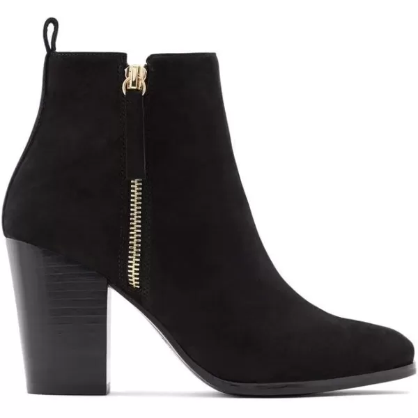 ALDO Womens Noemieflex Block Heel Ankle BootBlack