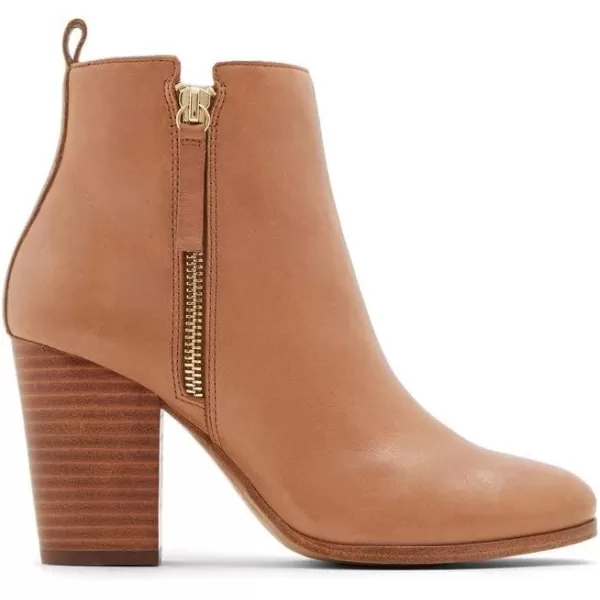 ALDO Womens Noemieflex Block Heel Ankle BootCognac