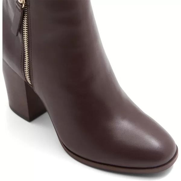 ALDO Womens Noemieflex Block Heel Ankle BootDark Brown