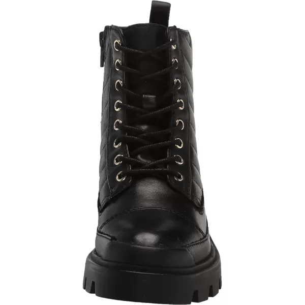 ALDO Womens Quilt Combat BootBlack