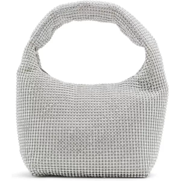 ALDO Encrusted with Precious Rhinestones This top Handle Bag is The Perfect Plusone for Your Most Glamorous Occasions SilverALDO Encrusted with Precious Rhinestones This top Handle Bag is The Perfect Plusone for Your Most Glamorous Occasions Silver