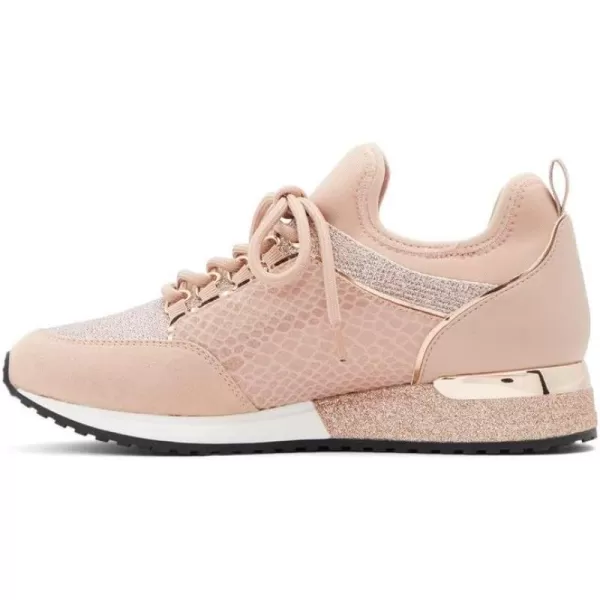 ALDO Womens Courtwood Fashion Lace Up SneakerRose Gold