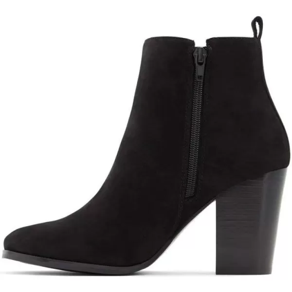 ALDO Womens Noemieflex Block Heel Ankle BootBlack