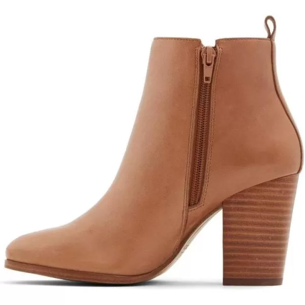 ALDO Womens Noemieflex Block Heel Ankle BootCognac