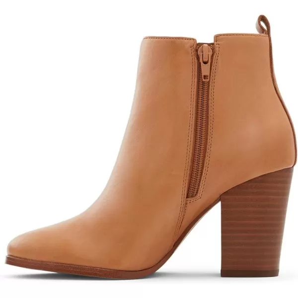 ALDO Womens Noemieflex Block Heel Ankle BootDark Beige